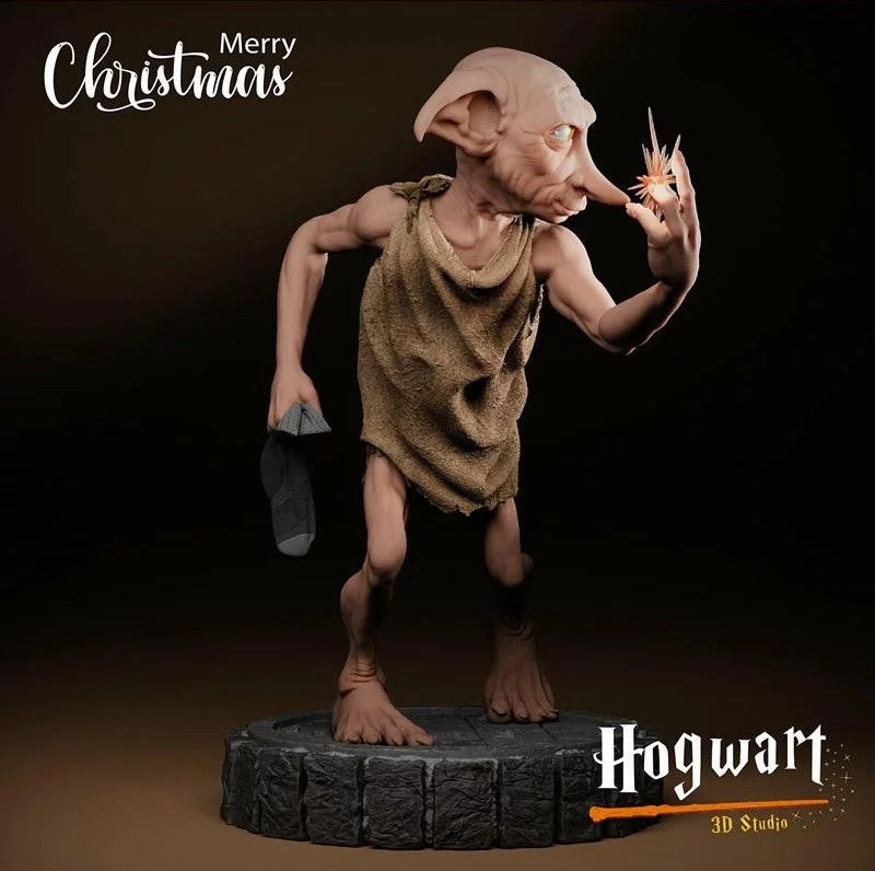 Dobby Figure – High Quality 3D Collectible Statue 3DHeroFigure