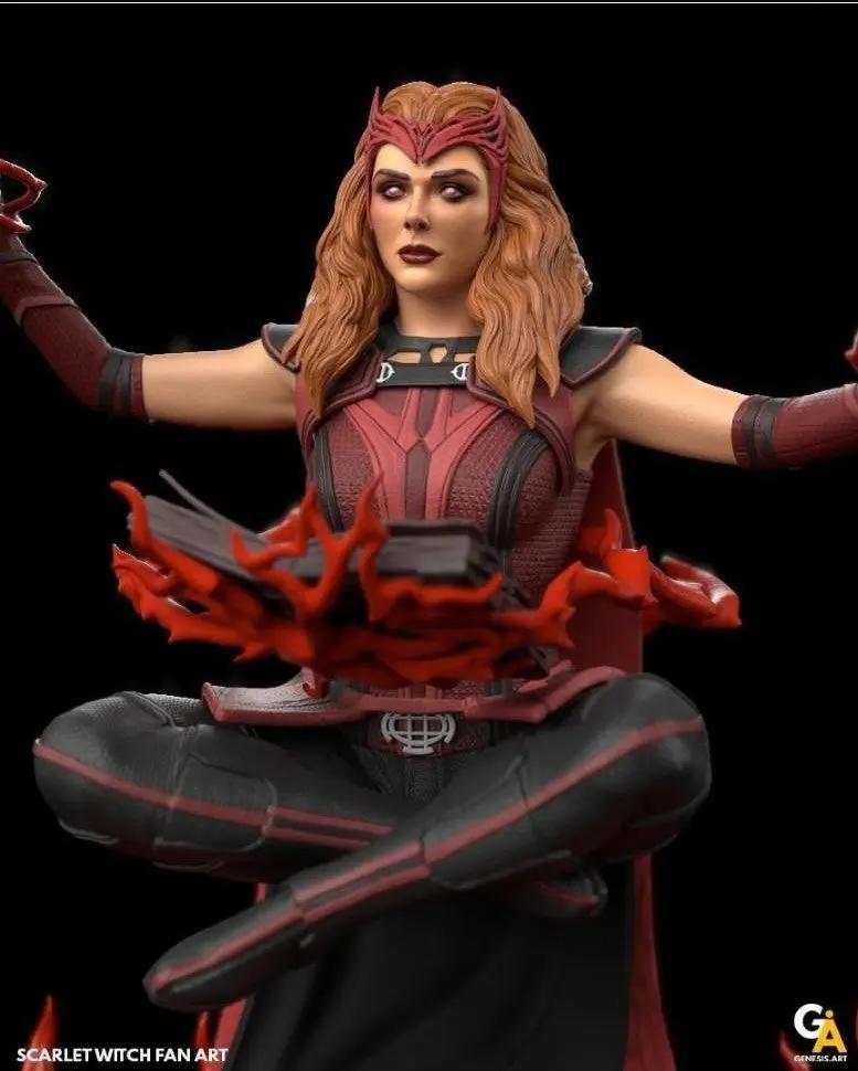 Wanda Maximoff Figure 3DHeroFigure