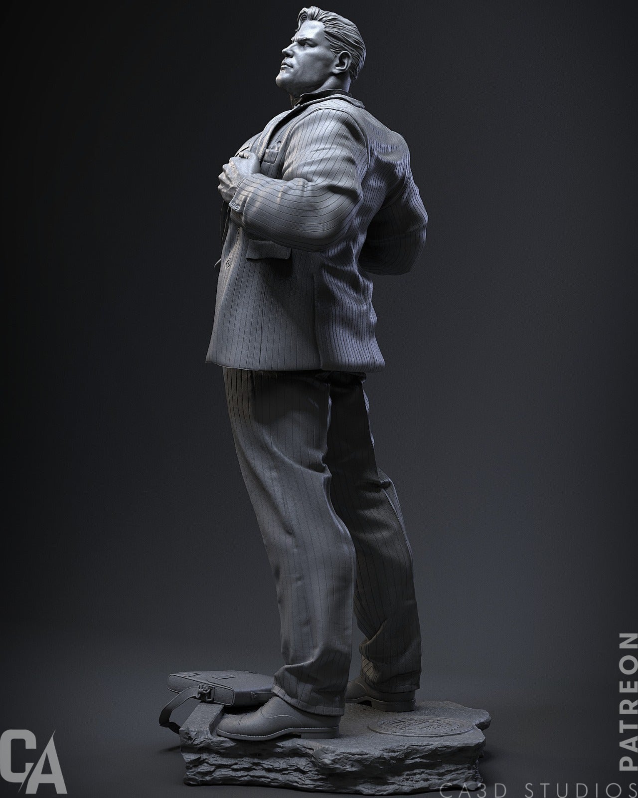 Superman Figure by CA 3D – High Quality 3D Collectible Statue 3DHeroFigure