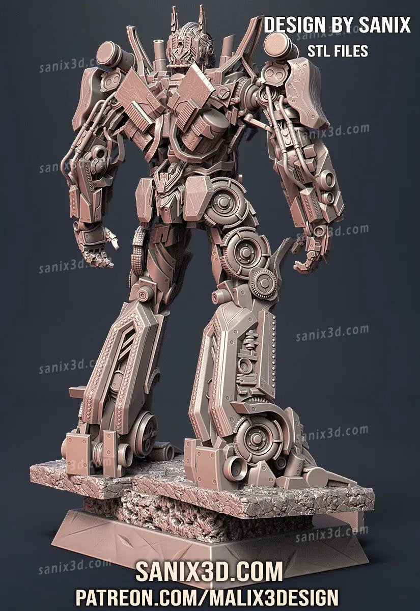 Optimus Prime Figure by Sanix 3DHeroFigure