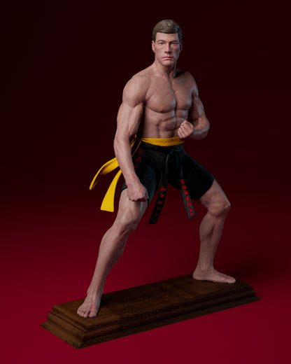 Frank Dux Figure by CA 3D – High Quality 3D Collectible Statue 3DHeroFigure
