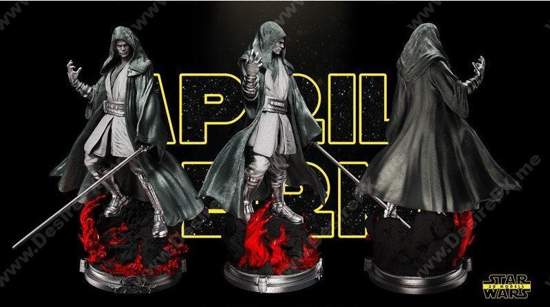 Anakin Skywalker Figure by Star Wars – High Quality 3D Collectible Statue 3DHeroFigure