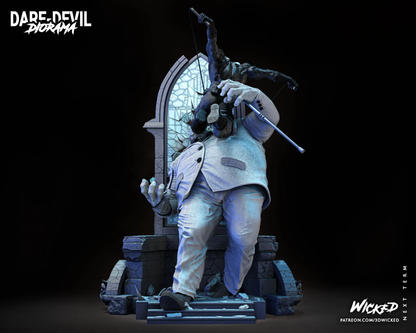Daredevil Kingpin Diorama Figure by Wicked 3DHeroFigure
