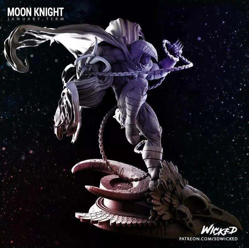Moon Knight Figure by Wicked 3DHeroFigure