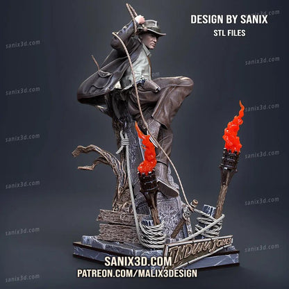 Indiana Jones Figure by Sanix 3DHeroFigure