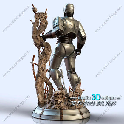 Robocop Figure by Sanix 3DHeroFigure