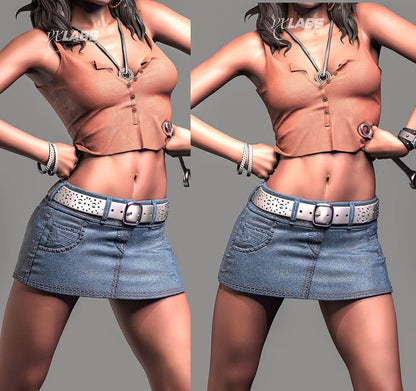 Megan Fox Figure by VX Labs – High Quality 3D Collectible Statue 3DHeroFigure