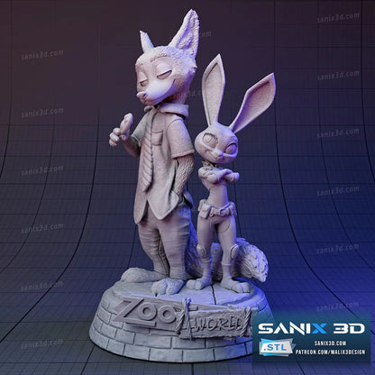 Zootopia Figure by Sanix 3DHeroFigure