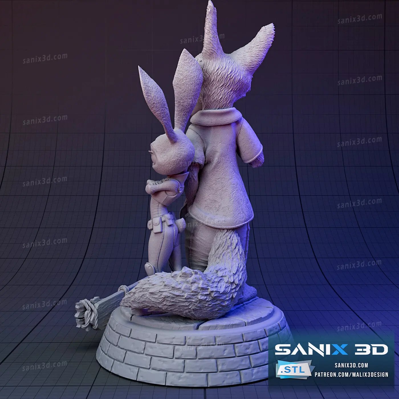 Zootopia Figure by Sanix 3DHeroFigure