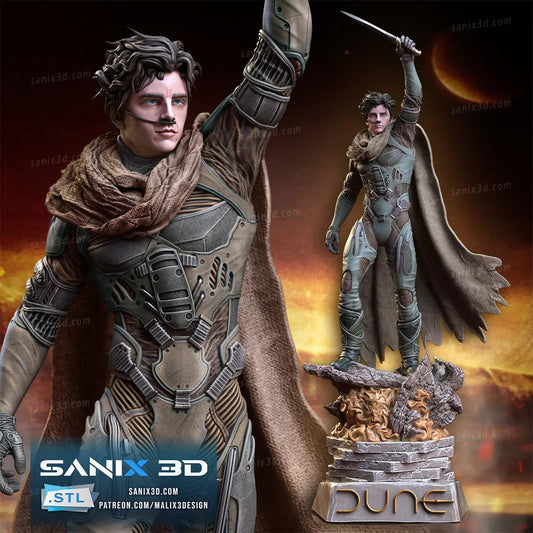 Dune Paul Atreides Figure by Sanix 3DHeroFigure