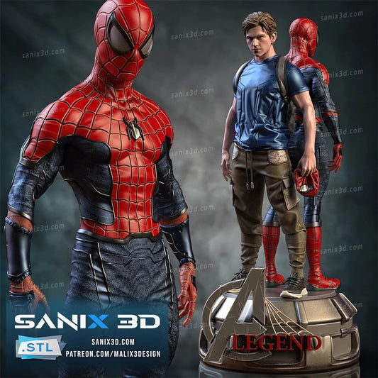 Spiderman Figure by Sanix 3DHeroFigure