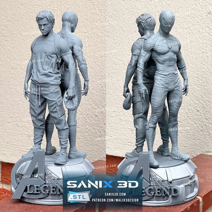 Spiderman Figure by Sanix 3DHeroFigure