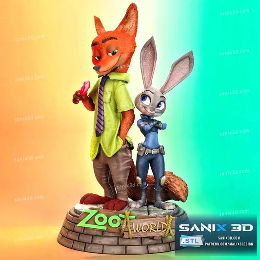 Zootopia Figure by Sanix 3DHeroFigure