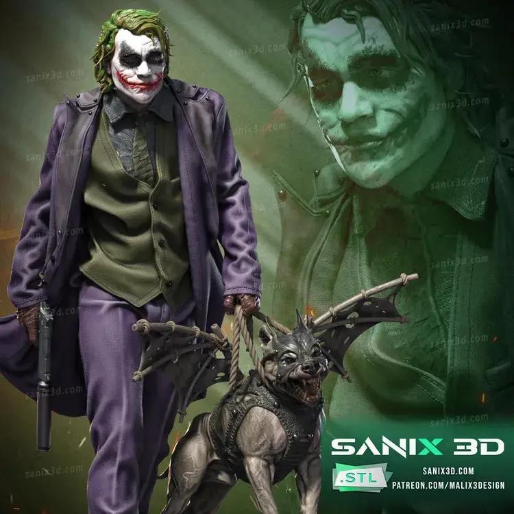 Joker Figure by Sanix 3DHeroFigure