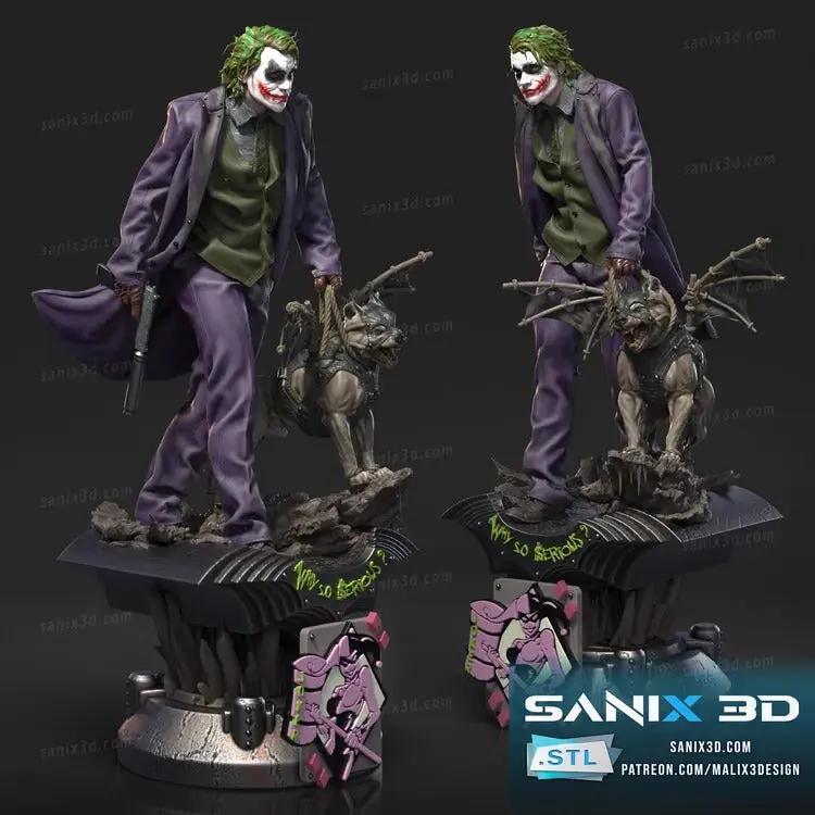 Joker Figure by Sanix 3DHeroFigure
