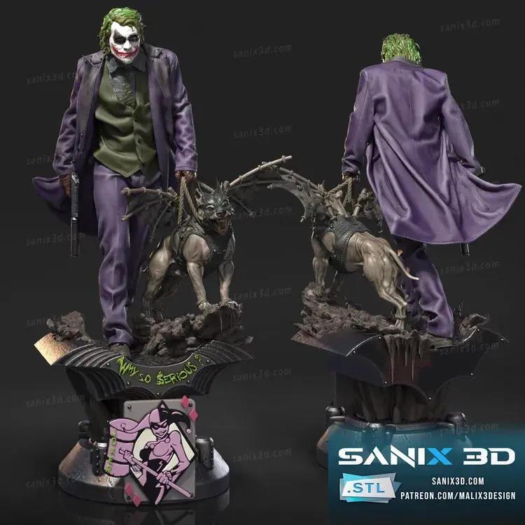 Joker Figure by Sanix 3DHeroFigure