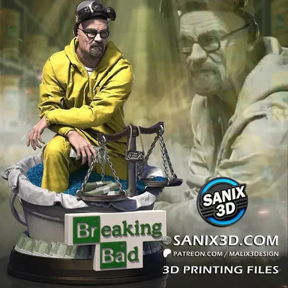 Walter White Figure by Sanix 3DHeroFigure
