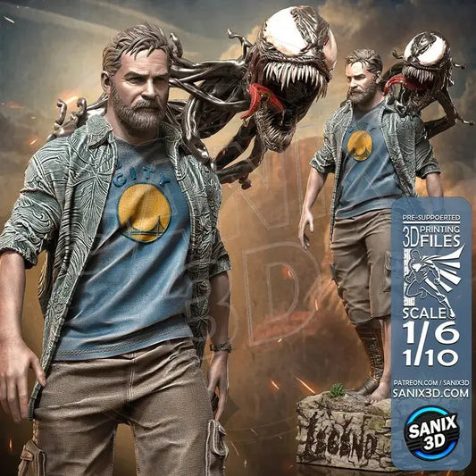 Venom Figure by Sanix 3DHeroFigure