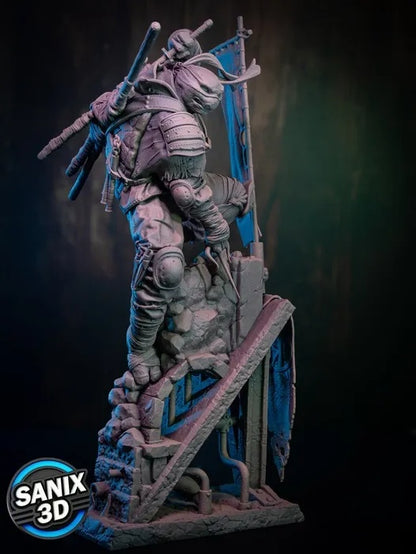 Ninja Ronin Figure by Sanix – High Quality 3D Collectible Statue 3DHeroFigure