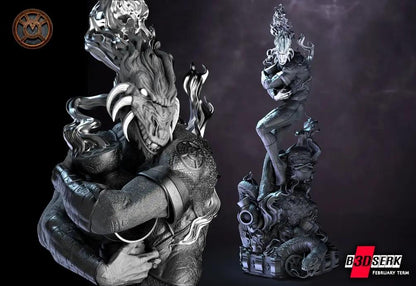 Larfleeze Figure by B3DSERK 3DHeroFigure