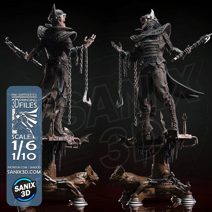 Batman Laughing Figure by Sanix – High Quality 3D Collectible Statue 3DHeroFigure