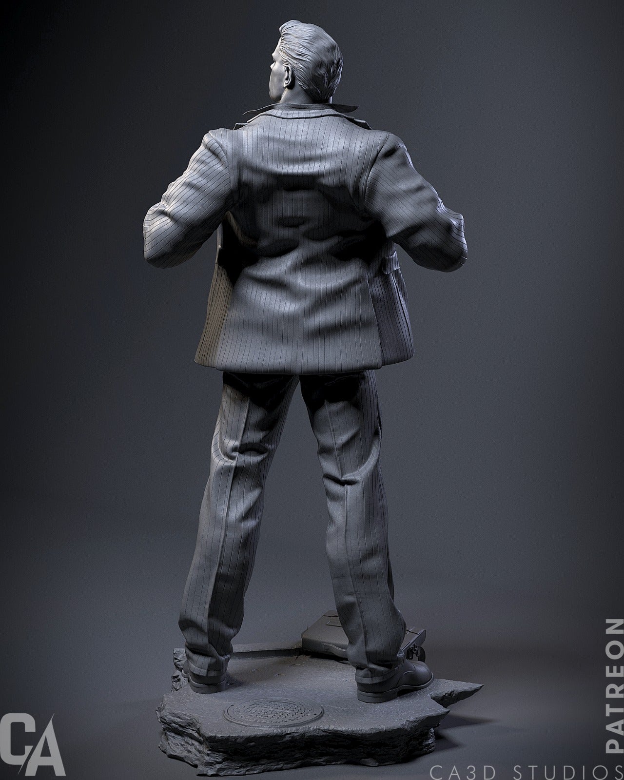 Superman Figure by CA 3D – High Quality 3D Collectible Statue 3DHeroFigure