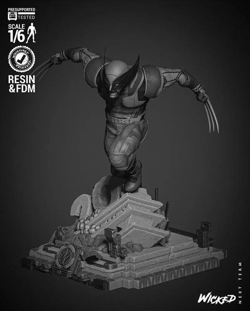 Wolverine Figure by Wicked 3DHeroFigure