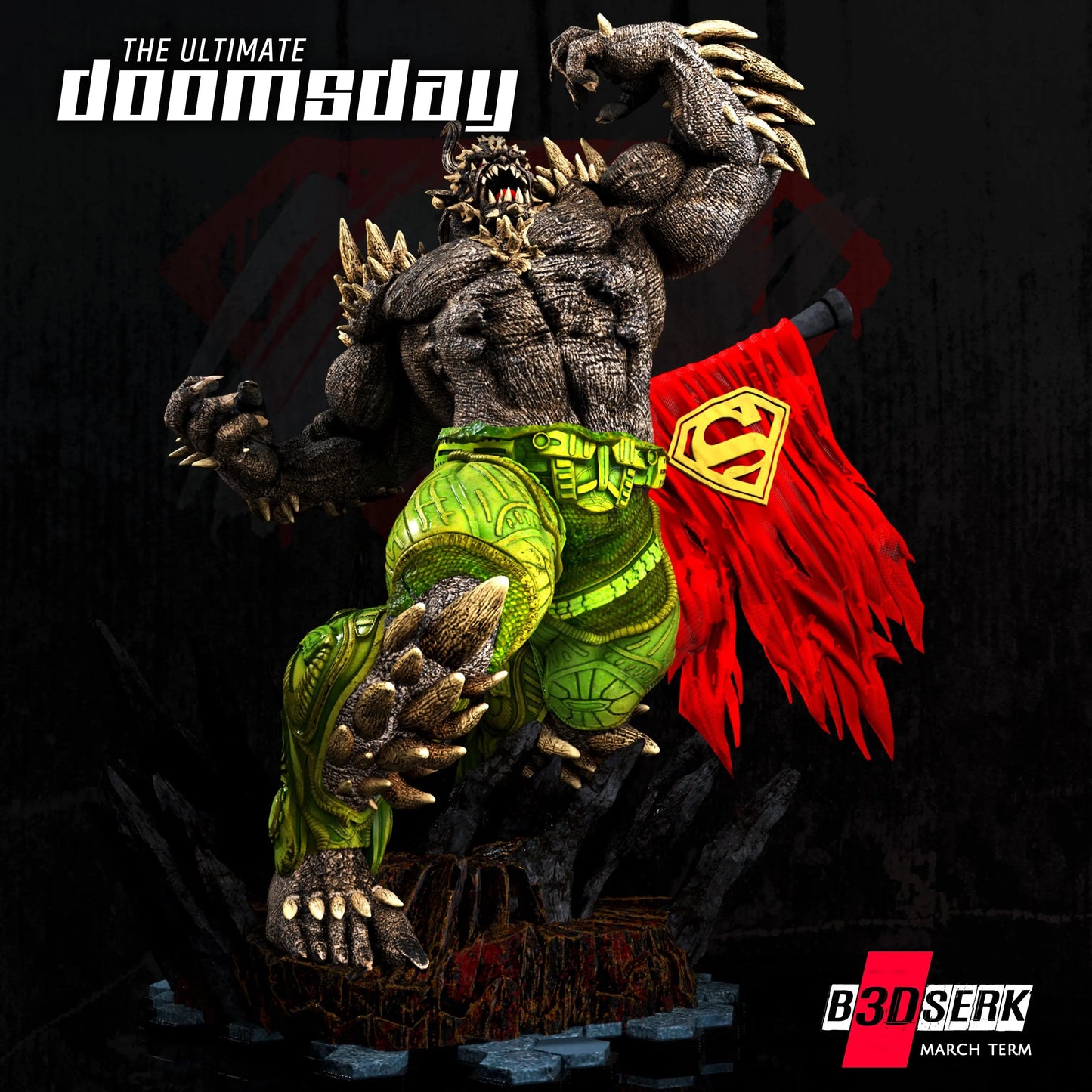 Doomsday Figure by B3SERK 3DHeroFigure