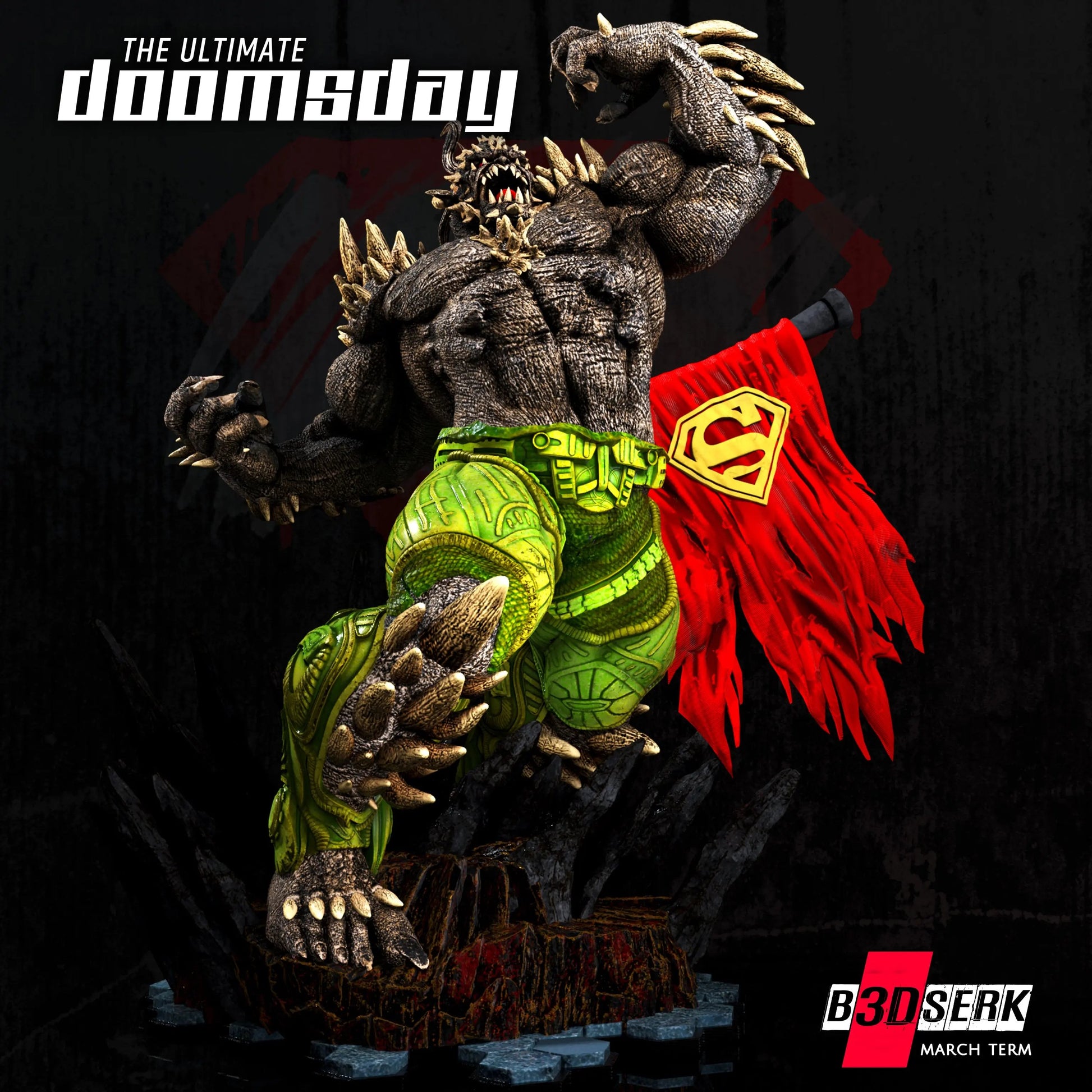 Doomsday Figure by B3SERK 3DHeroFigure