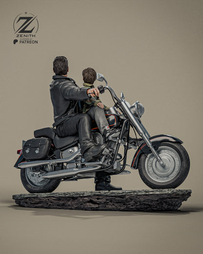 Terminator John Connor Diorama Figure 3DHeroFigure
