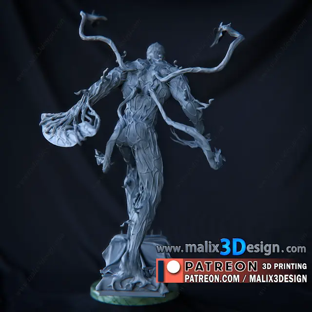 Carnage Figure by Sanix 3DHeroFigure