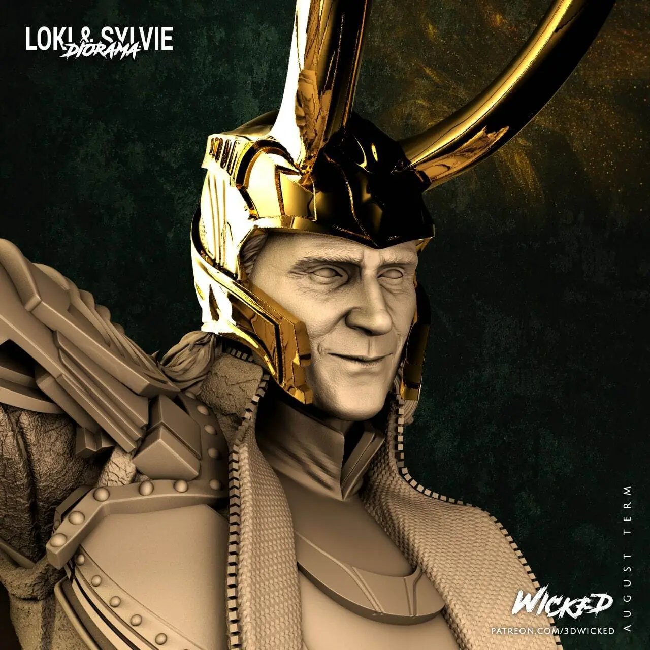 Loki Figure by Wicked 3DHeroFigure