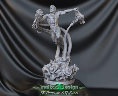 Green Lantern Figure by Sanix 3DHeroFigure