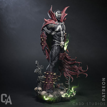 Spawn Figure by CA 3D – High Quality 3D Collectible Statue 3DHeroFigure