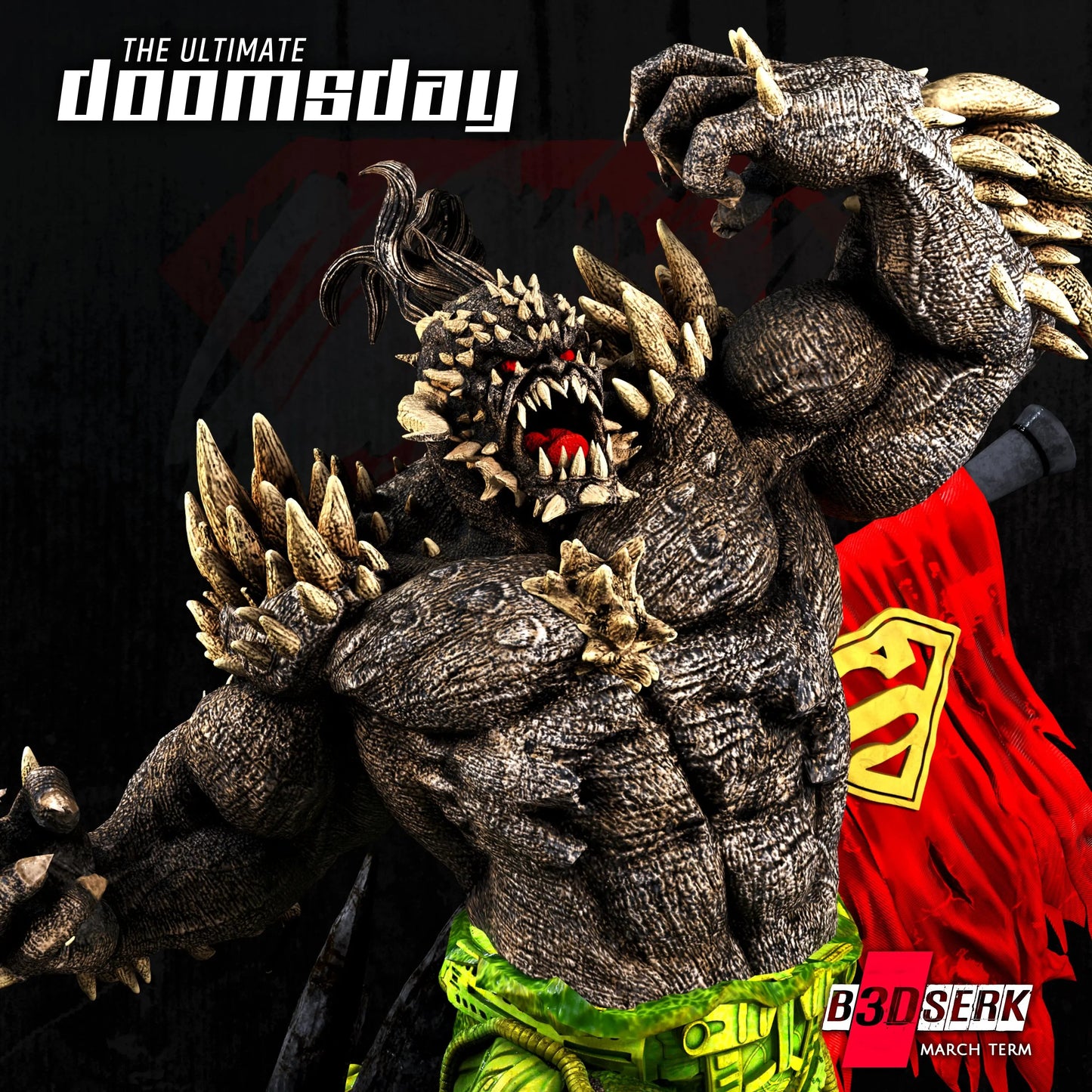 Doomsday Figure by B3SERK 3DHeroFigure