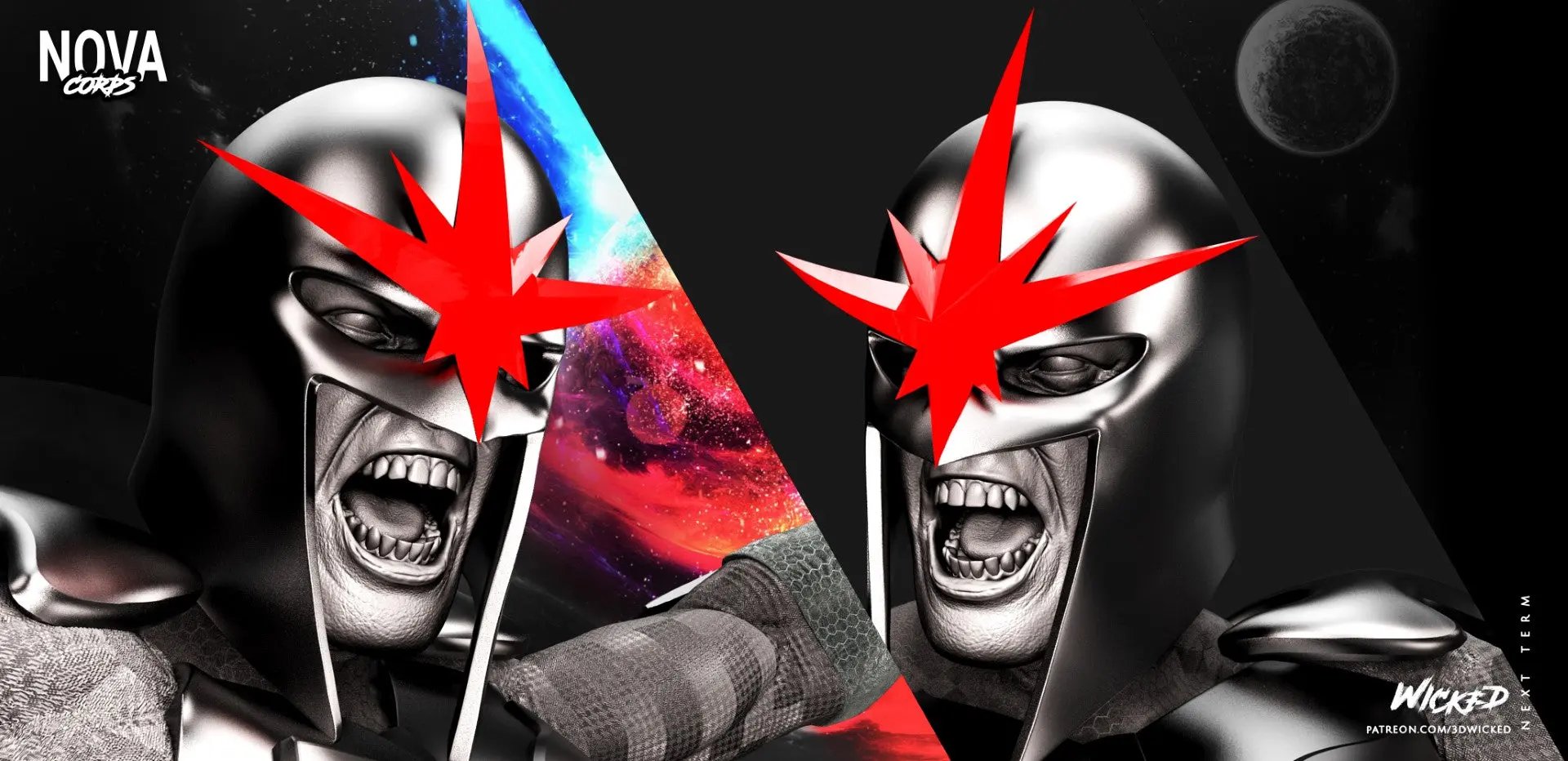 Nova Figure by Wicked 3DHeroFigure