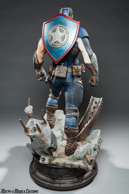 Captain Hydra Figure – High Quality 3D Collectible Statue 3DHeroFigure