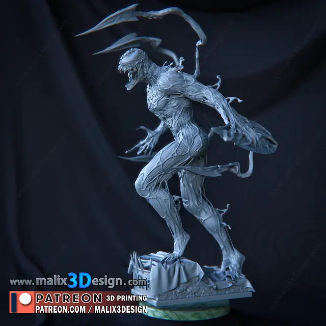 Carnage Figure by Sanix 3DHeroFigure