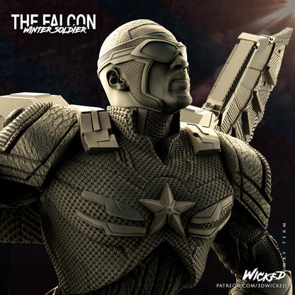 Falcon Figure by Wicked 3DHeroFigure