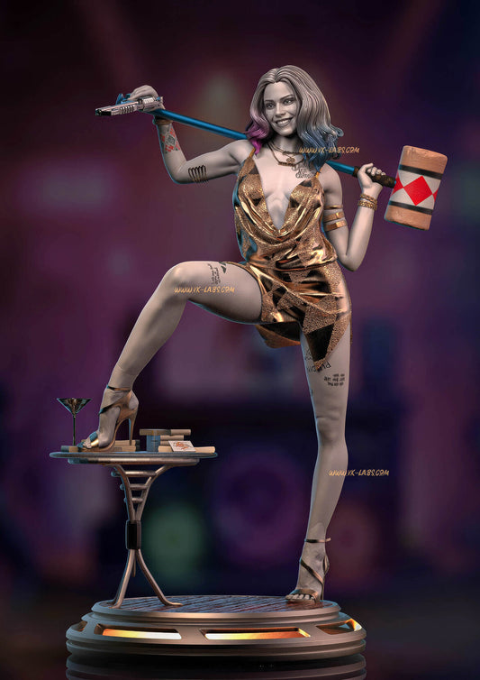 Gothams Tease Figure by VX Labs – High Quality 3D Collectible Statue 3DHeroFigure