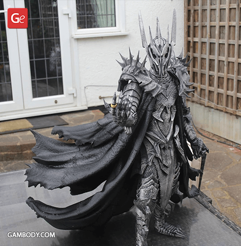 Sauron Figure – High Quality 3D Collectible Statue 3DHeroFigure