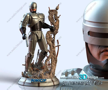 Robocop Figure by Sanix 3DHeroFigure