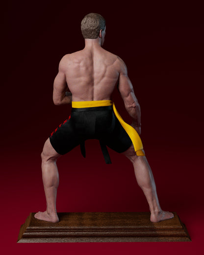 Frank Dux Figure by CA 3D – High Quality 3D Collectible Statue 3DHeroFigure