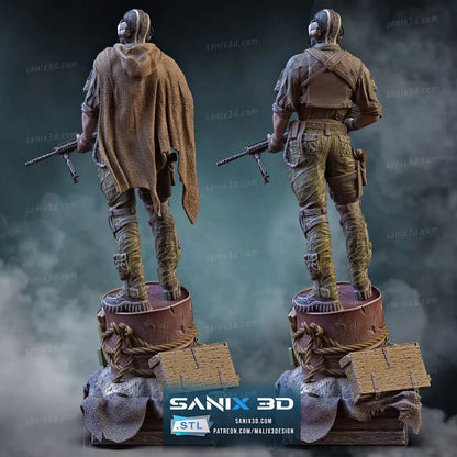 Ghost Figure by Sanix 3DHeroFigure