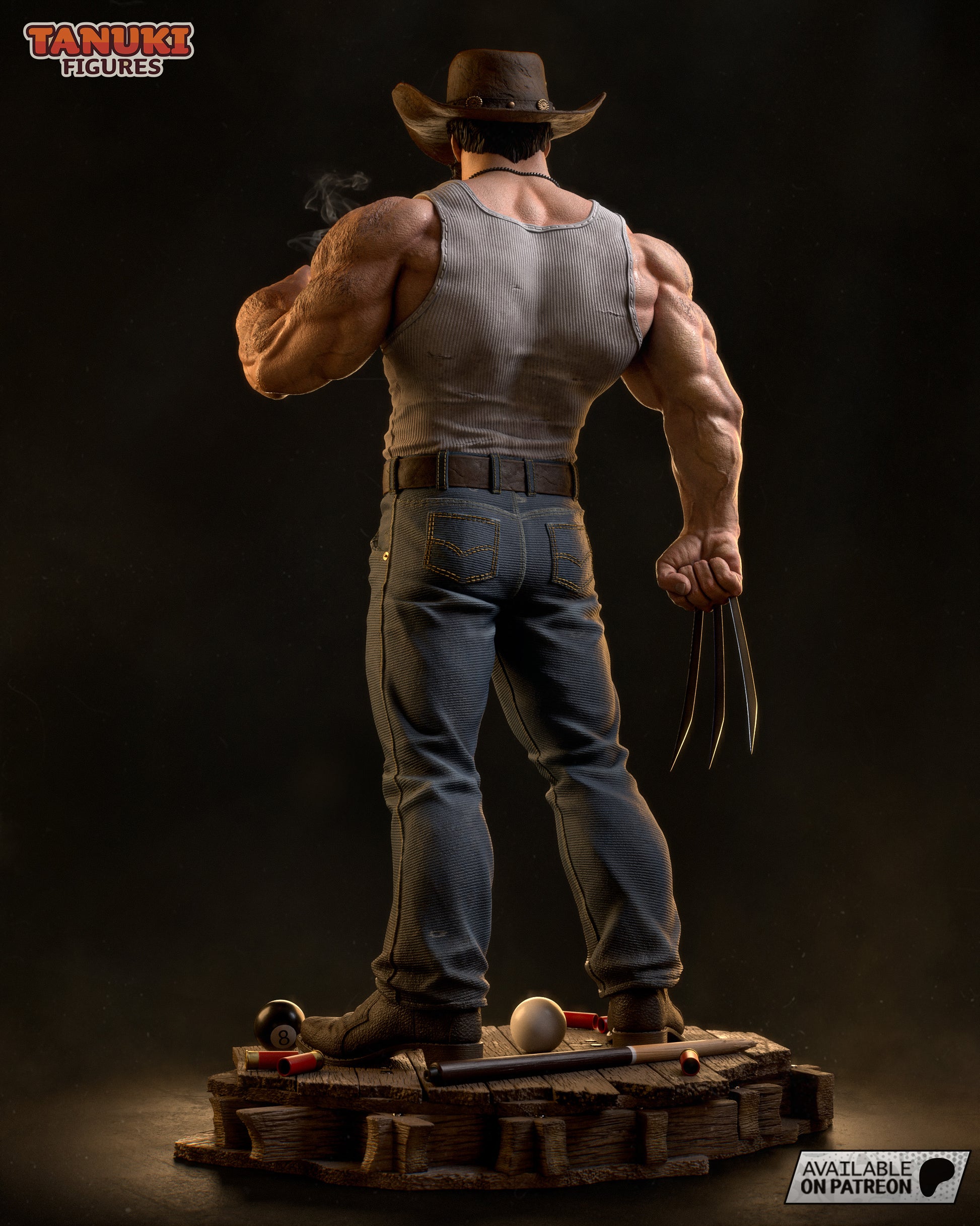 Logan Figure by Tanuki Figures – High Quality 3D Collectible Statue 3DHeroFigure