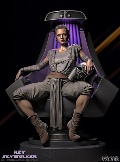 Rey Figure by VX Labs 3DHeroFigure