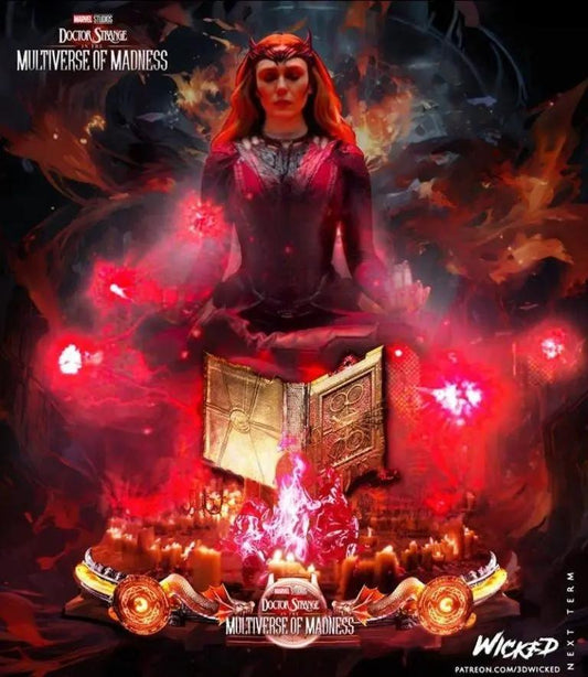 Scarlet Witch Figure by Wicked 3DHeroFigure