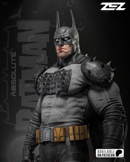 Batman Figure by ZEZ Studios – High Quality 3D Collectible Statue 3DHeroFigure