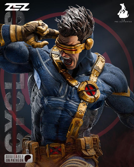 Cyclops Figure by ZEZ Studios – High Quality 3D Collectible Statue 3DHeroFigure