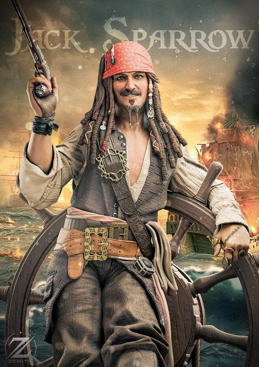 Jack Sparrow Figure by Zenith Studios – High Quality 3D Collectible Statue 3DHeroFigure
